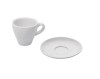 Set 6x Ceasca espresso+farfurioara Italia, 90 ml