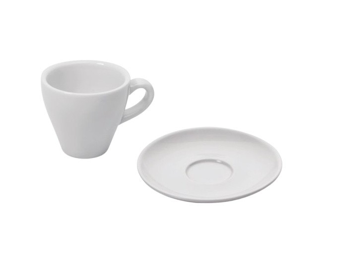 Set 6x Ceasca espresso+farfurioara Italia, 90 ml