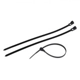 Coliere Pentru Cabluri, Reutilizabile, 30x0.48 cm, Capacitate 22 kg, Set 45 Bucăți, Negru, Oem