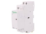 Contactor 1-pol 25A 220VAC NO IP20