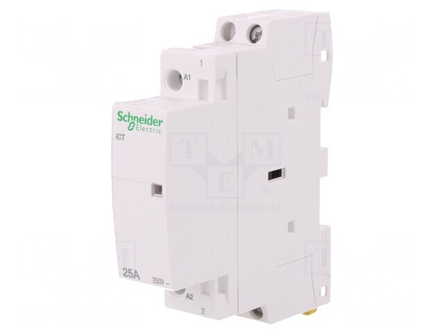 Contactor 1-pol 25A 220VAC NO IP20
