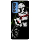 Husa compatibila cu Motorola Moto G71 5G model Ozzy Joker, Silicon, TPU, Viceversa, Transparent, Carcasa