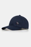Paul Smith șapcă de baseball din bumbac culoarea albastru marin, cu imprimeu, M1A.987DT.POZEB