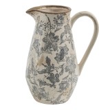 Cumpara ieftin Carafa decorativa ceramica bej gri 20x14x25 cm