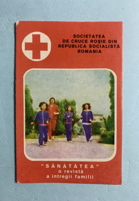 Calendar 1983 Crucea Roșie foto