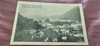 Carte postala vedere partiala Brasov foto