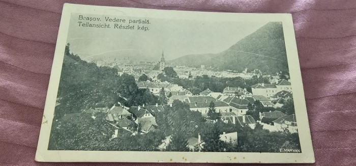 Carte postala vedere partiala Brasov