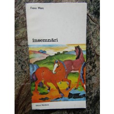Insemnari - Franz Marc
