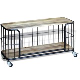 Cumpara ieftin Comoda TV din lemn de mango, 100x40x45 cm