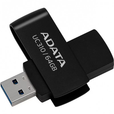 USB 64GB ADATA-UC310-64G-RBK foto