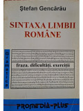 Stefan Gencarau - Sintaxa limbii romane (editia 1997)