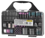 Set accesorii abrazive Strend Pro RTG1016, 116 piese, pentru mini polizor (tip Dremel), cu tija