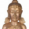 Bustul lui Buddha auriu din rasini CW624