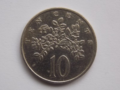 10 CENTS 1975 JAMAICA foto