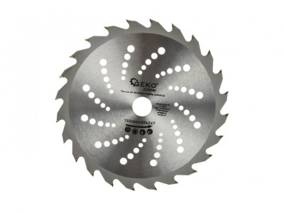 Disc pentru lemn 180x20x24T cu gauri, GEKO G78040 foto