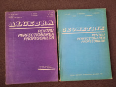 ALGEBRA/GEOMETRIE PENTRU PERFECTIONAREA PROFESORILOR 2 VOLUME RF17/4 foto