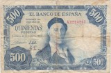 SPANIA 500 PESETAS 1954 UZATA