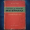 CULEGERE DE PROBLEME DE MATEMATICI - O. SACTER - EXAMENE SCRISE DE MATURITATE