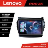 Navigatie Hyundai Santa Fe IX45 2012-2017 Lenovo Kit-209 8 core QLED 2K 12+256 360 Android Waze USB Navigatie Internet Youtube Radio CarStore Technolo