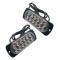 Set Lampi Avertizare Stroboscop 12 Leduri FOXMAG24, Girofar Led, 12/24V Galben, 112mm/41mm