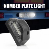 Cumpara ieftin Lampa numar inmatriculare cu LED 12V pentru remorca, autobuz, rulota, platforma, negru