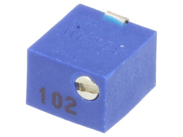 Potentiometru Vertical Multitura 1k&Omega; 250mW SMD