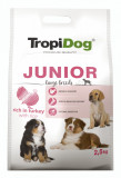 Hrana uscata pentru caini TropiDog, Premium Junior, tale mare, curcan &amp; orez, 2.5kg AnimaPet MegaFood