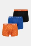 Nike boxeri 3-pack culoarea portocaliu, 000PKE1008