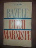 Bazele eticii marxiste- A. F. Siskin