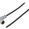 Conector M12 mamă cu cablu 2m