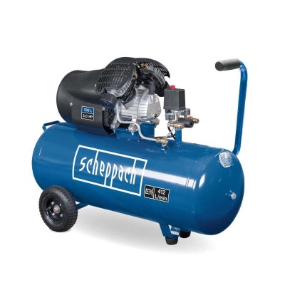 Compresor cu doi cilindri HC120DC Scheppach 59061209969, 2200 W, 100L, 10 bari foto