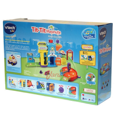 Set de joaca Vtech Tit Tit, Masinute Sectia de Politie foto