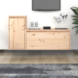 VidaXL Comode TV, 2 buc., lemn masiv de pin