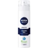 Gel de ras Nivea Men, Ten sensibil, 200ml