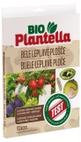 Set 10 placi capcane lipicioase albe naturale Bio Plantella contra insectelor, musca fructelor, viespi