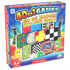 Set jocuri de societate, Smile Games, 40 in 1