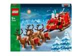LEGO&reg; Icons Creator Expert - Sania lui Mos Craciun 40499, 343 piese