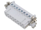 Conector HDC inserturi contact mamă JDA PIN 16 PE 16A ILME