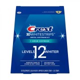 Benzi Crest 3D Whitestrips 1 Hour Express, 10 plicuri, 12% concentratie, tratament pentru albirea di