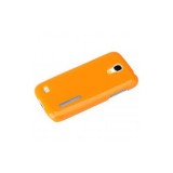 Husa Rock Ethereal Samsung Galaxy S4 Mini I9190, Orange, Capac Protectie