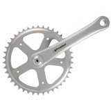 Pedalier Prowheel, 42T 3/32, brat 170mm, aluminiu, ax patrat Cod:42157110KRM