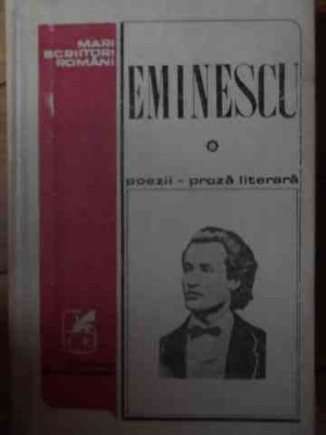 Poezii-proza Literara Vol.1 - Eminescu ,538521 foto