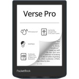 eBook Reader PocketBook Verse Pro PB634, ecran tactil 6.0 E Ink Carta&trade; 1200, 300dpi, 16GB, SMARTlight, G-sensor, WiFi&amp;amp;Bluetooth, Azure