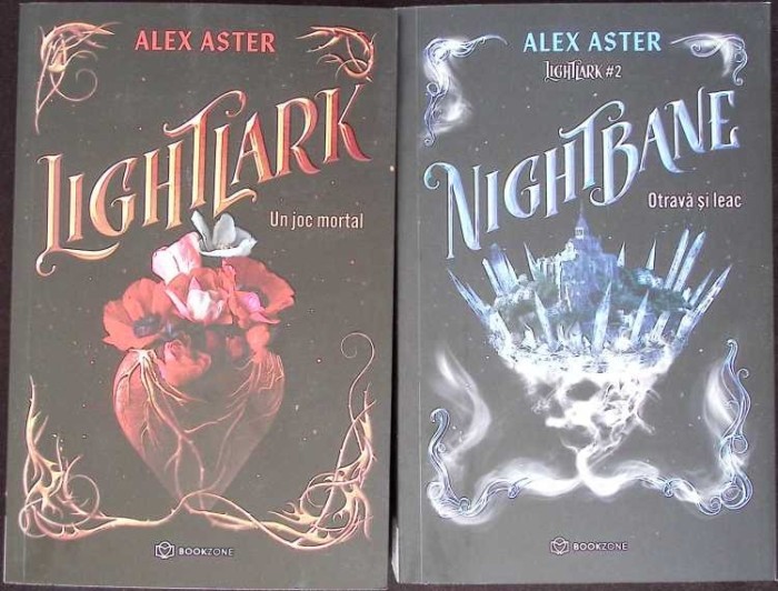 LIGHTLARK VOL.1-2 UN JOC MORTAL; OTRAVA SI LEAC-ALEX ASTER-271036
