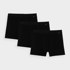 Lenjerie boxeri (3-pack) pentru bărbați - neagră