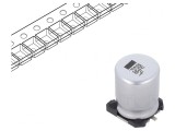 Condensator Electrolitic SMD 470uF 35V 12.5x12.5x16mm &plusmn;20%