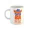 Cana alba ceramica Zero fox given, INOVATIX&reg;. 330ml