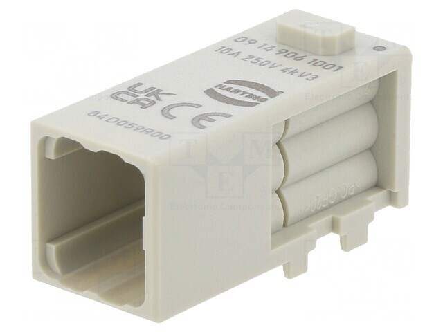 Conector HDC Modular Domino 6 PIN 1 Modul