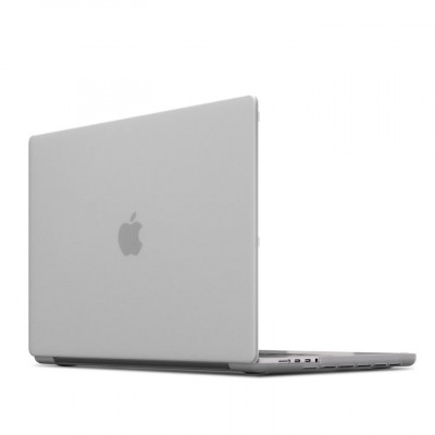 Carcasa de protectie NEXT ONE pentru MacBook Pro 14&amp;quot; Retina Display 2021, Fog Transparent foto