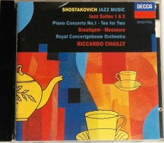 Shostakovich / Royal Concertgebouw Orchestra, Riccardo Chailly &lrm;&ndash; The Jazz Album NM / NM cd muzica clasica moderna Decca EU 1993